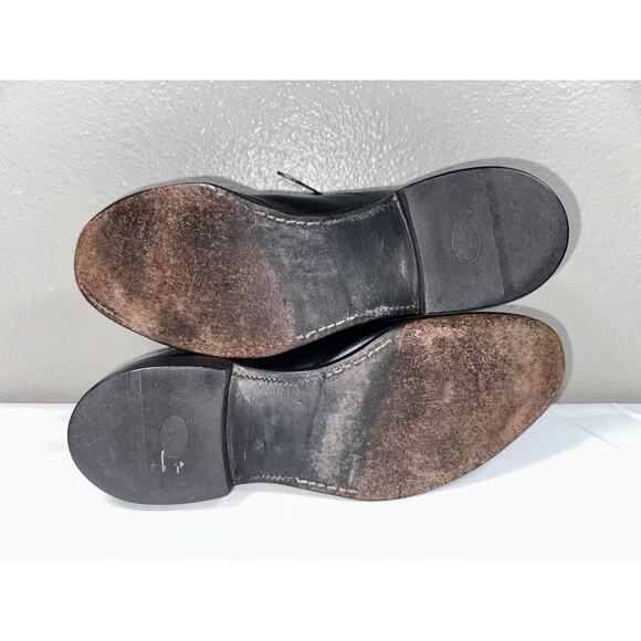 Allen Edmonds Men’s Fifth Avenue Cap Toe Dress Shoes Black Leather 9.5 D Wide - Picture 11 of 14